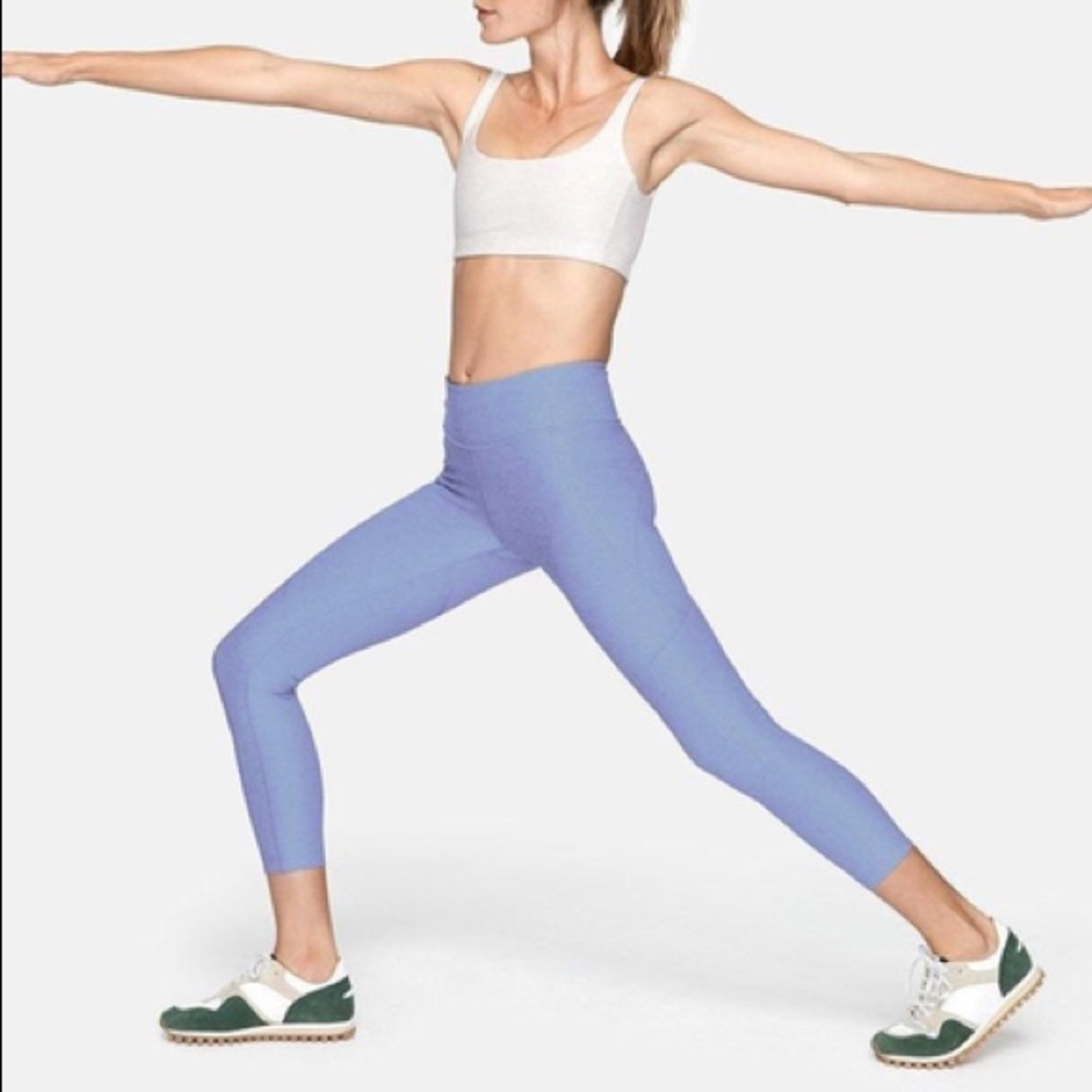 Outdoor Voices Lilac 3/4 Warmup Leggings
